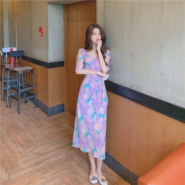 

dress with slim square collar and sleeves, Black;gray