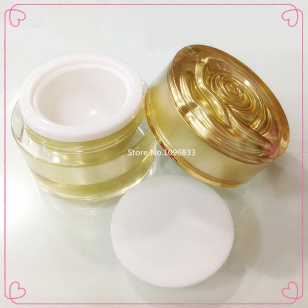 

storage bottles & jars 20pcs 10g plastic jar, cosmetic sample empty container, round pot screw cap lid, small tiny bottle,for make up eyesha