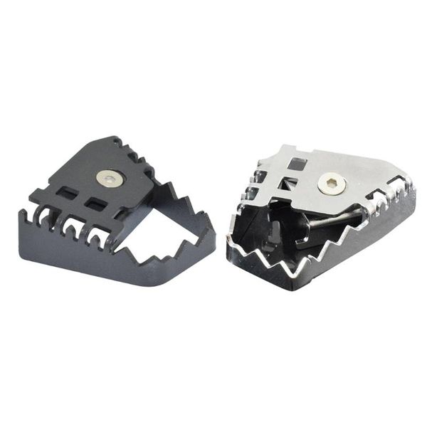 

pedals rear foot brake lever pedal extension peg pad extender fits for silver
