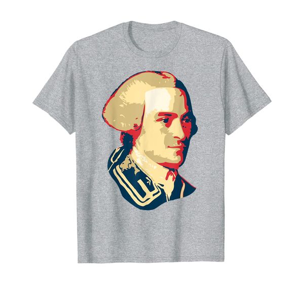 

john hancock pop art t-shirt, White;black