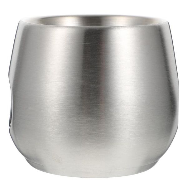 

mugs 1pc stainless steel double deck water mug coffee kitchen supply for home