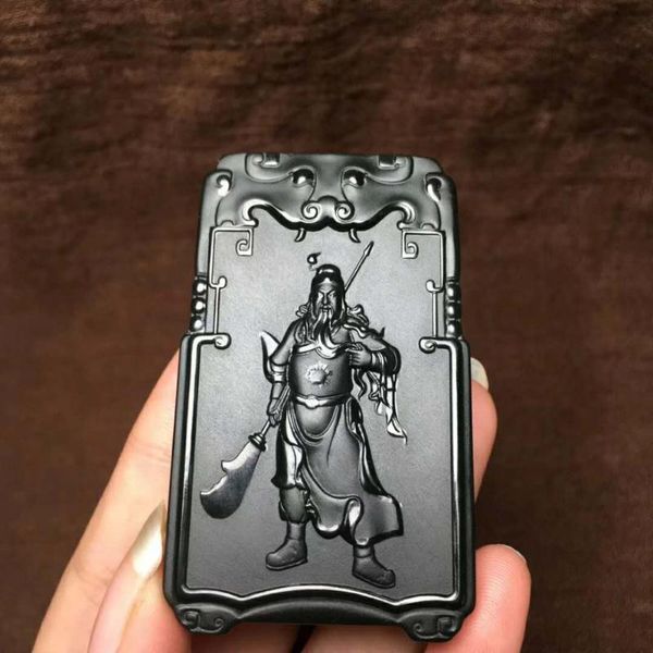 

lockets h48#hetian jade pendant, fine and smooth texture, Silver