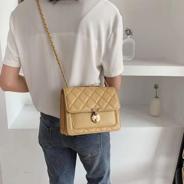 

shoulder bags spring fashion diamond chain bag women's messenger small square women