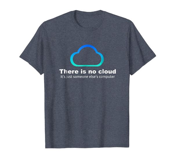 

tech humor there is no cloud ..just someone else's computer, White;black
