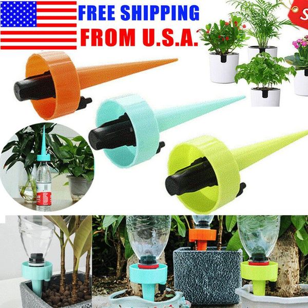 

watering equipments 12pcs spikes device automatic plant self waterer drip irrigation system