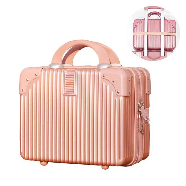 Inch PORTATE COSMETIC CASE CASE Organizador de maquiagem profissional Viagem Beleza Bag de mala Bolsas de mala Casos