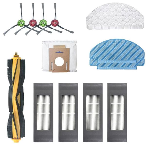 

for ecovacs ozmo t8 aivi sweeping robot vacuum cleaner main brush side disposable cleaning cloth dust bag cleaners
