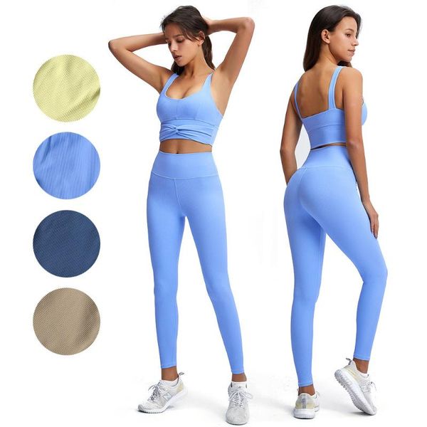 

yoga set women tracksuit workout sportswear suit pants crop clothes sport high waist seamless leggings for fitness outfit