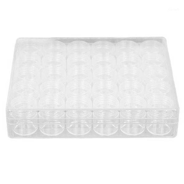 

storage bottles & jars 1 set 6g plastic container cosmetics (transparent color)