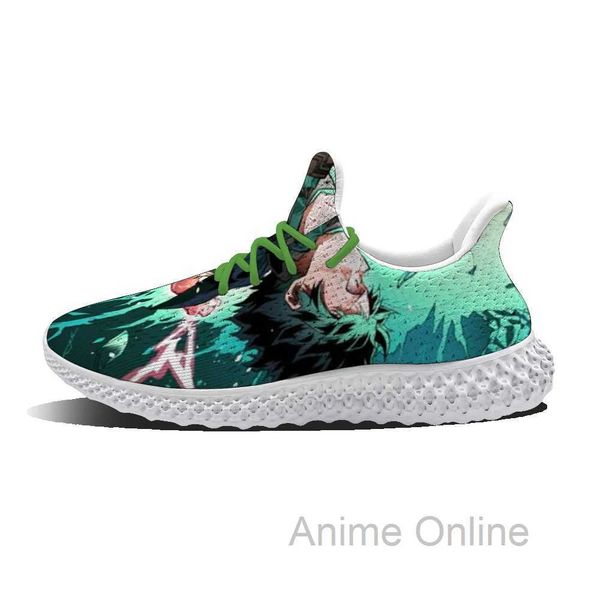 

fashion casual sports breathable custom pattern anime shoes