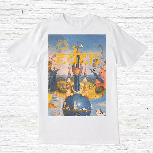 

eden t-shirt (rave / acid house / 90s), White;black