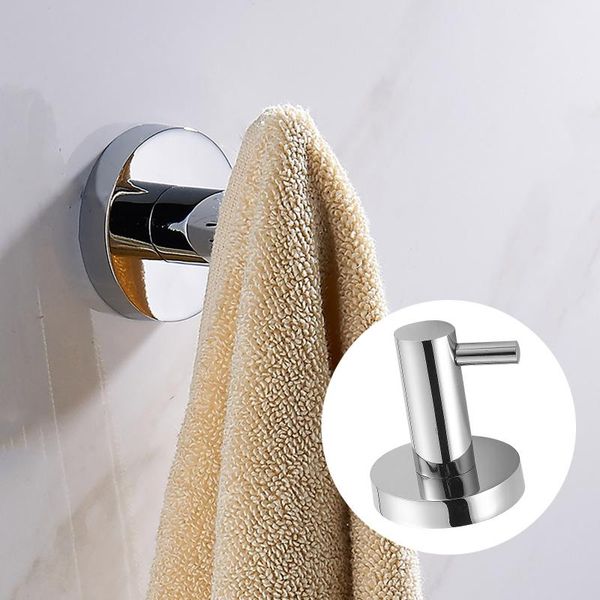 

hooks & rails hook hat bathroom accessories coat brushed stainless steel solid metal wall clothing