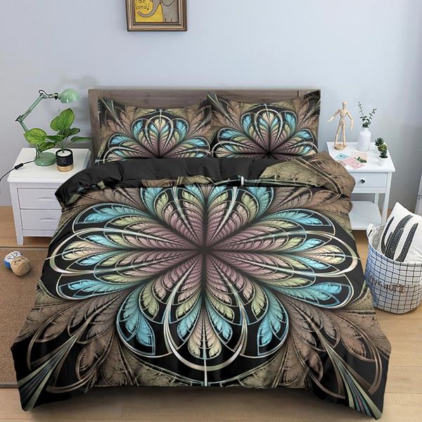 

soft duvet cover sets bohemia bedding set beds linens quilt covers single double  king size bedclothes (no bed sheet