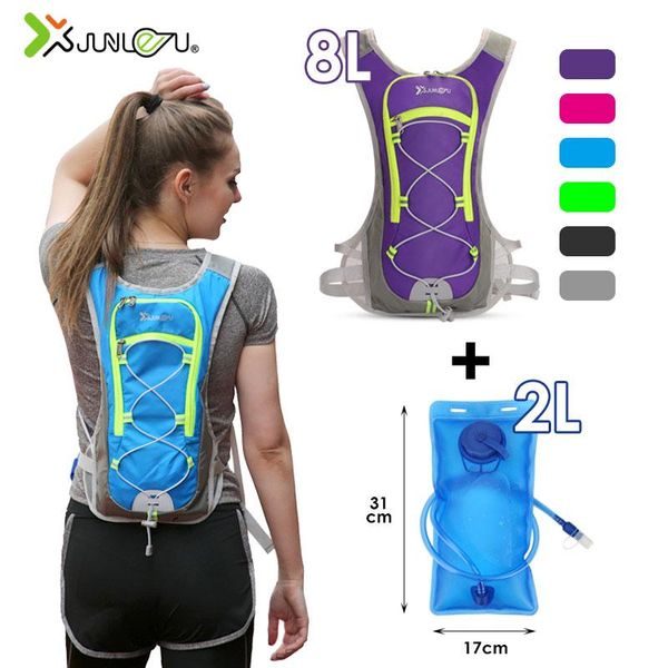 

outdoor bags 8l nylon vest running backpack sports hydration cycling marathon trail men women bag waterproof run fitness accessories