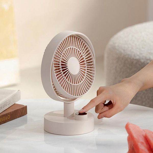

electric fans mini portable fan s1 rechargeable 2000mah battery type c port wireless summer cooling deskventilator stepless speed