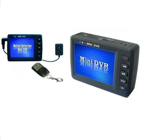 

2.7" lcd screen mini dvr angel eye ks-750m motion detection button dvr ks-650m mini audio video recorder car dvr in retail box