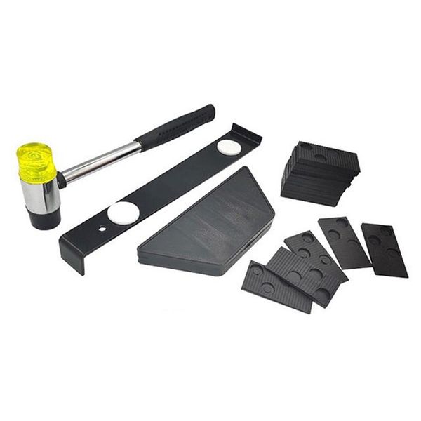 

professional hand tool sets laminate wood flooring installation kit with 20pcs spacers tapping block pull bar and mallet