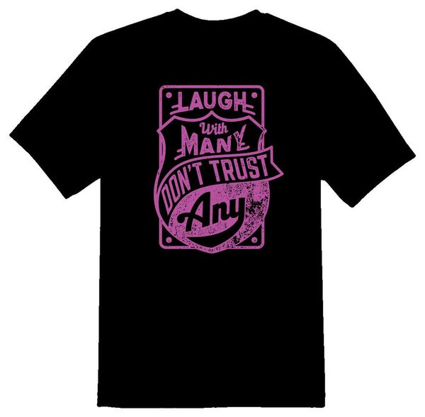 

don't trust any black or white tee shirt, White;black