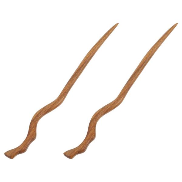 

wall stickers 2pcs wood hair stick exquisite chinese costume headdress