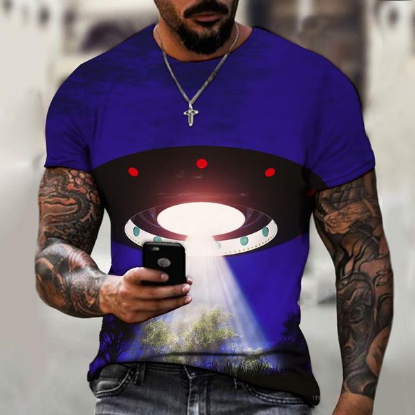 

men's t-shirts 2021 fashion summer 3d t-shirt high-tech pattern personalized short sleeve hd xxs-6xl, White;black