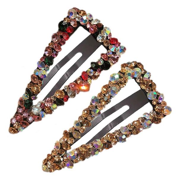 

hair accessories 2pcs party clips large geometric snap barrettes