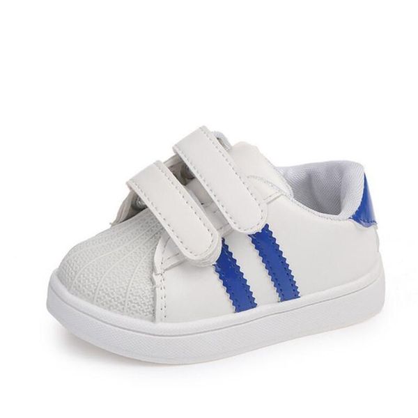 

spring summer children's fashion sneakers boys girls sprt shoes shellfish casual white baby toddler, Black;red