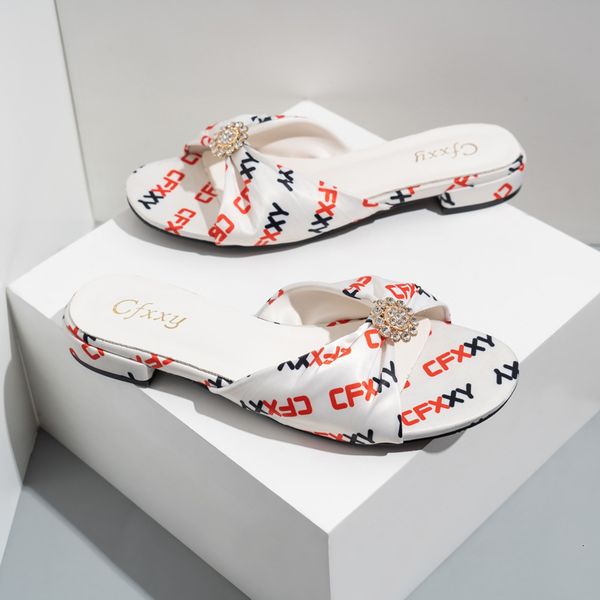 

sandals luxurious ladies shoes casual slides women's sandals strass woman flower flat slippers 0ms1, Black