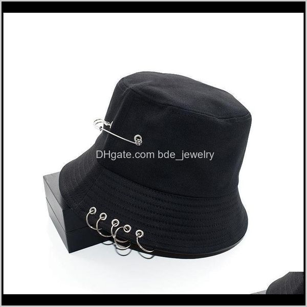 Широкие шляпы Breim Hats, шарфы перчатки мода AESSOOSIOOSFASHION черное белое ведро крышка унисекс открытый солнцезащитный козырек булавки украшения панама шляпа SPR