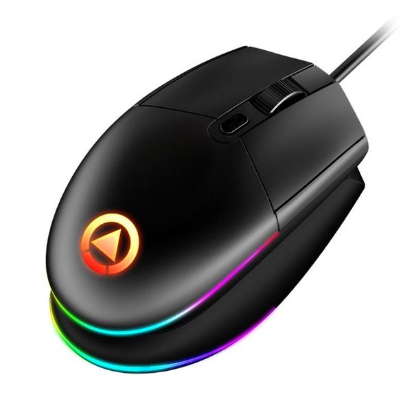

mice wired gaming mouse led 1600 dpi usb computer gamer rgb silent mause with backlight cable for pc laptop