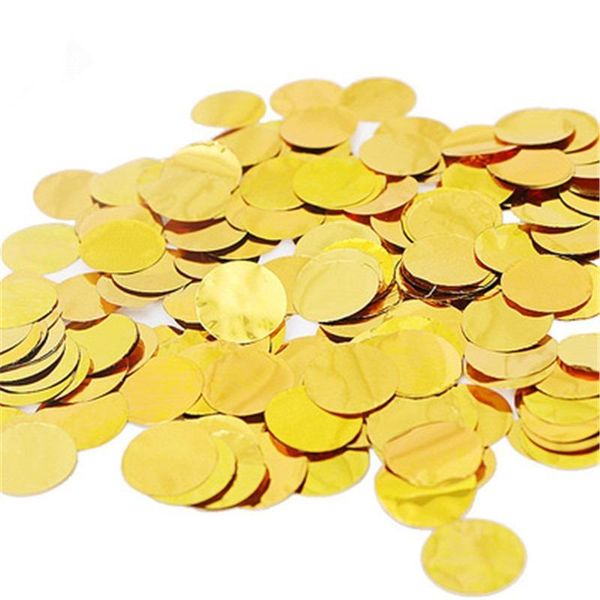 

party decoration 500g / 1kg advanced 1.5cm round pentagram paper confetti table gold rose baby shower wedding birthday