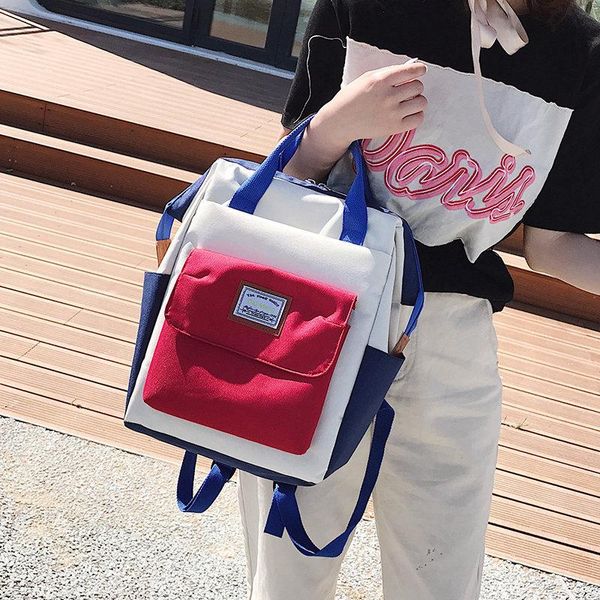

backpack 2021 women student casual travel bag school fashion shoulder for teenage girl rucksack mochila knapsack