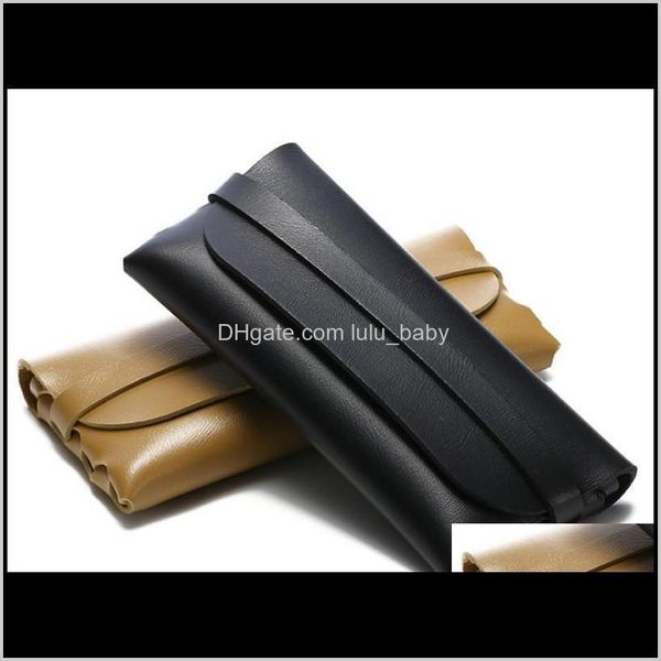 

bags eyewear & accessories drop delivery 2021 fashion leather case portable soft glasses cases travel container eyes care sunglasses cover b