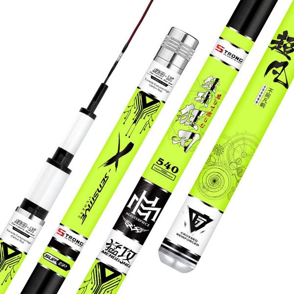 

3.6m-4.5m-5.7m-8.1m fishing rod hand pole 28 tune taiwan ultra light super hard spare tip boat rods