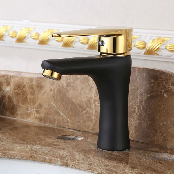 

bathroom sink faucets zgrk copper and cold water wash basin mixer tap single handle crane retro gold black faucet 560b