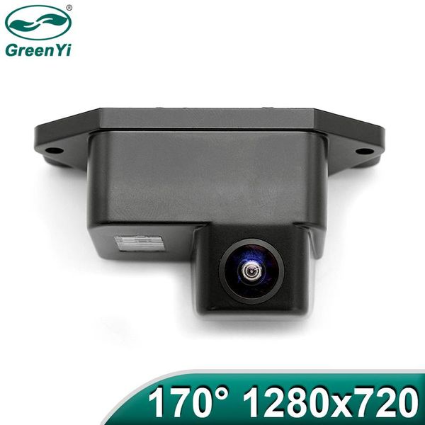 

car rear view cameras& parking sensors greenyi 170 degree ahd 1280x720p vehicle camera for mitsubishi lancer ex 2008-2021