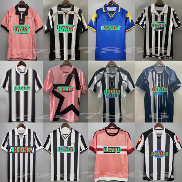 

retro juve del piero soccer jersey 84 85 92 95 96 97 98 99 02 03 11 zidane ancient maillot davids oldest shirt, Black;yellow