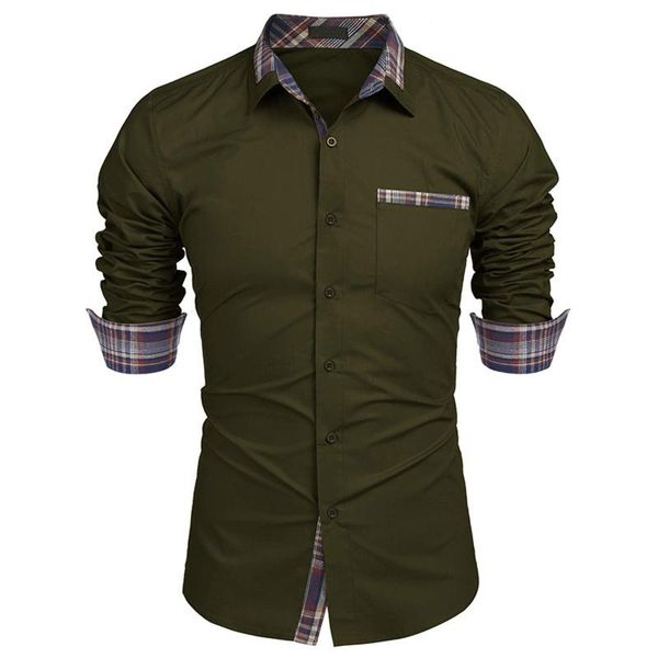 

men's casual shirts 2021 brand spring shirt luxury solid long sleeve slim fit men streetwear social dress mens fashions jersey, White;black