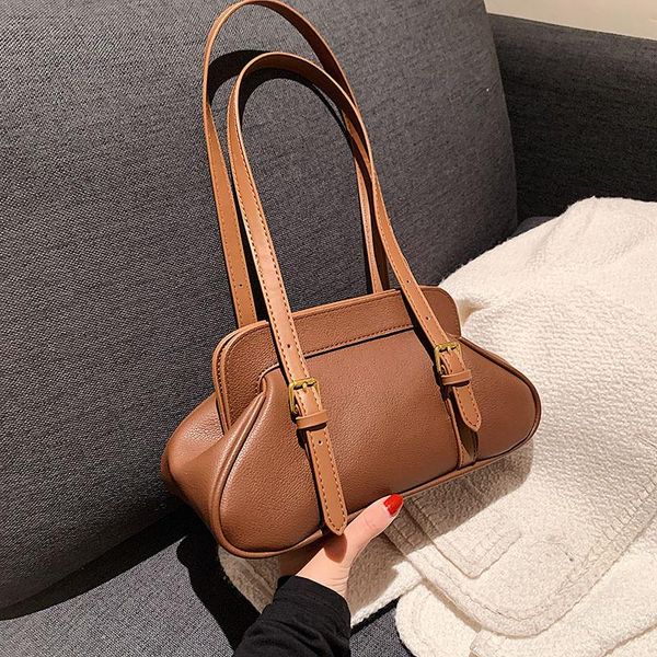 

evening bags clip ladies handbags women fashion designer tote leather shoulder bag handle female sac a main