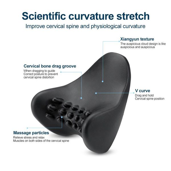 

pillow multi-effect cervical traction protecting spine single hard