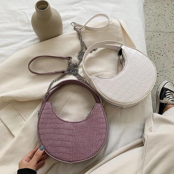 

retro stone pattern handbag women totes leather chain shoulder hobos bags shopping