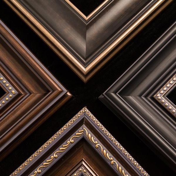 

luxury antique frame ornament elegant gold collage painting gallery display quadros decorativos home accessories dk50fe frames