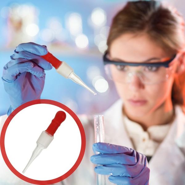 

storage bottles & jars 10pcs glass droppers liquid laboratory dropping pipettes