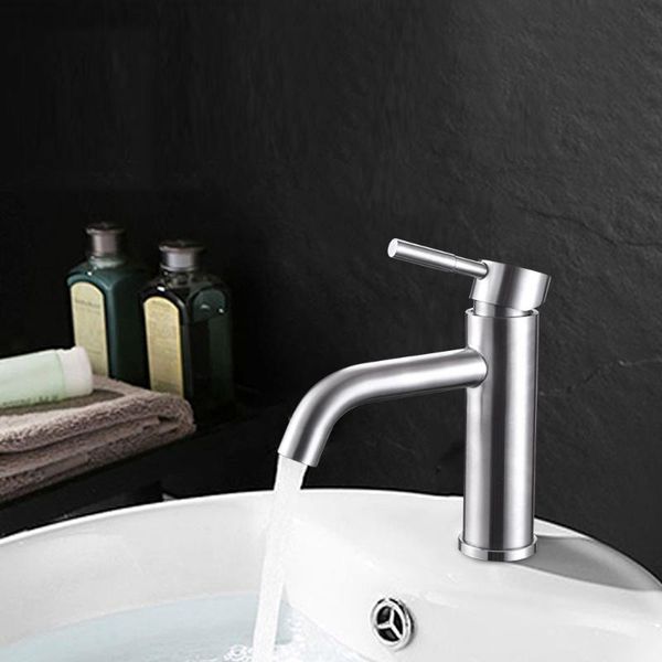 

bathroom sink faucets kitchen bar basin faucet single handle stainless steel ceramic valve and cold water mixed tap