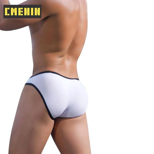

underpants cmenin modal gay men's briefs men hip raise calzoncillos man underwear jockstrap mens ad7105, Black;white