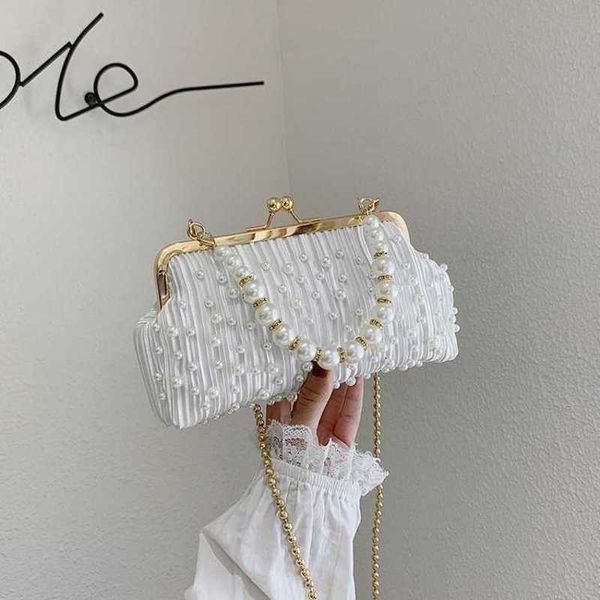 

summer dinner pearl lady bag