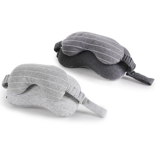 

pillow eye mask two-in-one u-shaped pillow, neck home nap travel