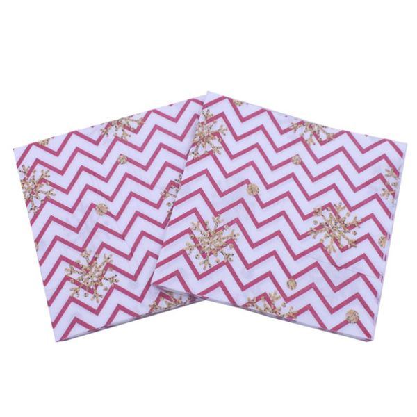 

printed christmas napkins disposable xmas snowflake pattern tissue dinner birthday party favors supplies kitchen paper