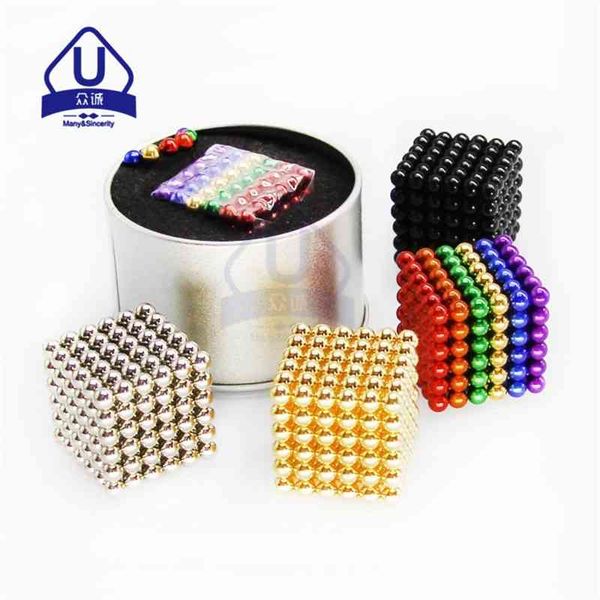 

barker ic 5mm strong nd-fe-b round puzzle magnet toy color magic ball
