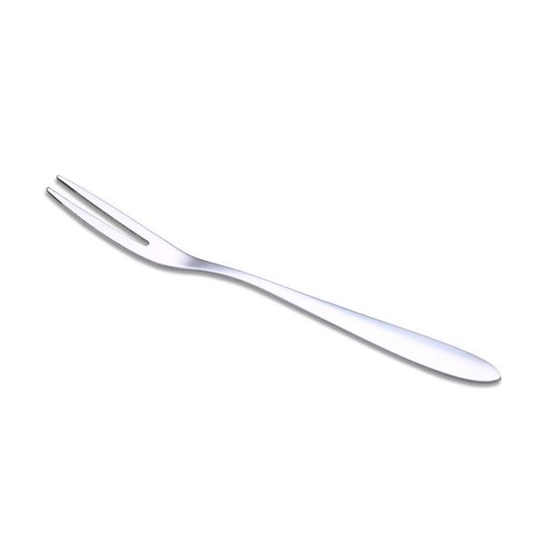 

fruit forks, stainless steel forks for bistro cocktail tasting appetizer and mini cake, dessert fork