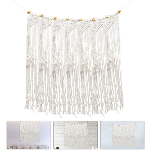 

tapestries hand-woven cotton tapestry wall hanging decor bohemian style woven